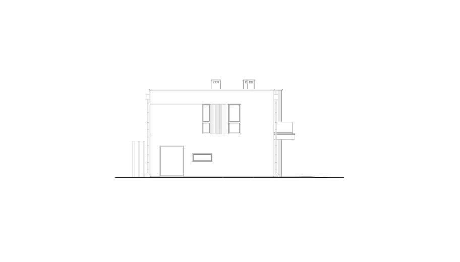 Projekt domu EG-88 segment skrajny