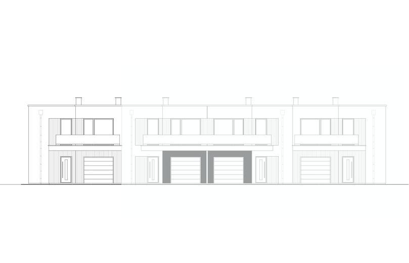 Projekt domu EG-88 segment skrajny