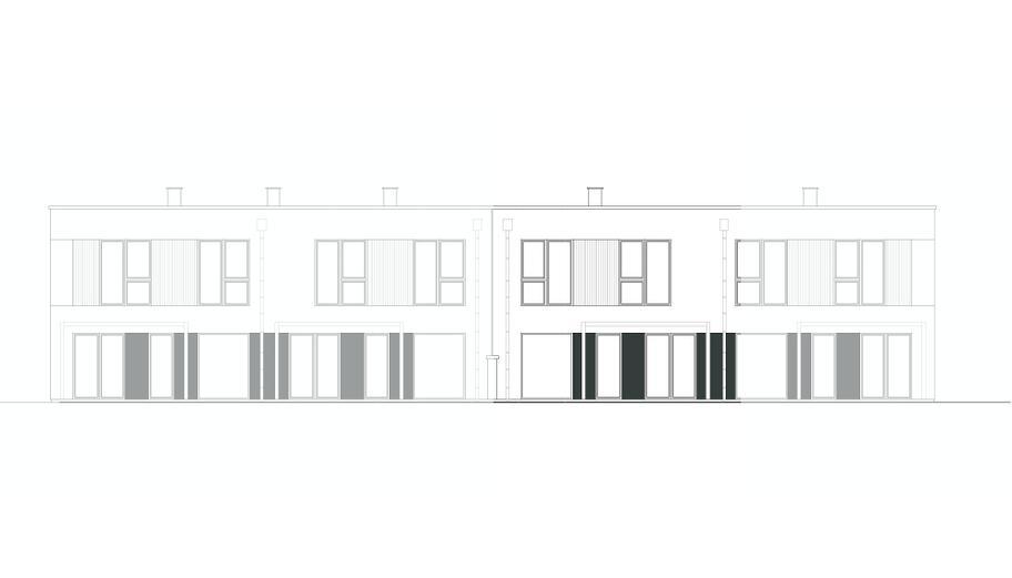Projekt domu EG-88 segment środkowy