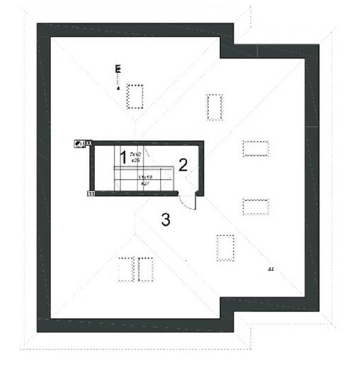 Projekt domu EG-91 wariant I