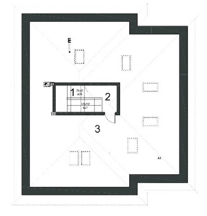 Projekt domu EG-91 wariant I