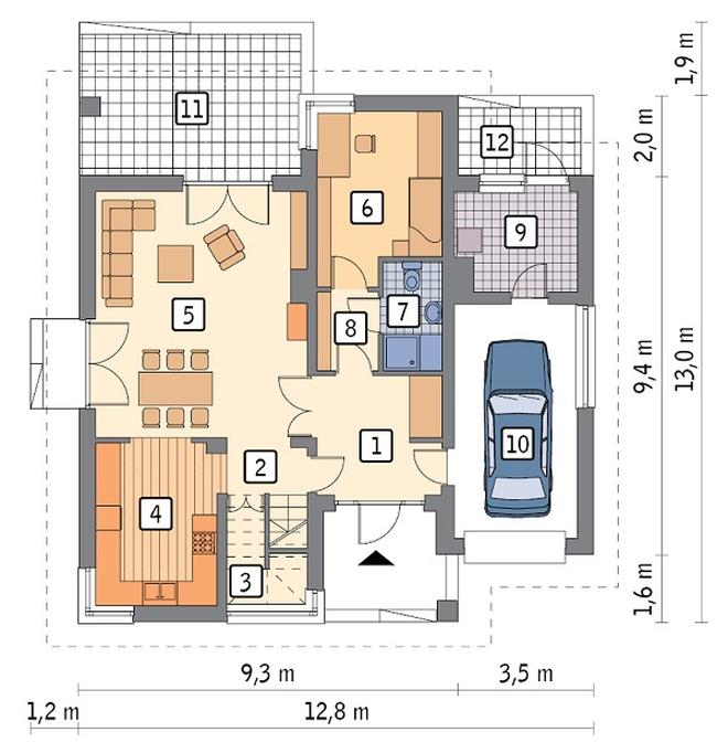 Optymalny (z wentylacją mechaniczną i rekuperacją)
