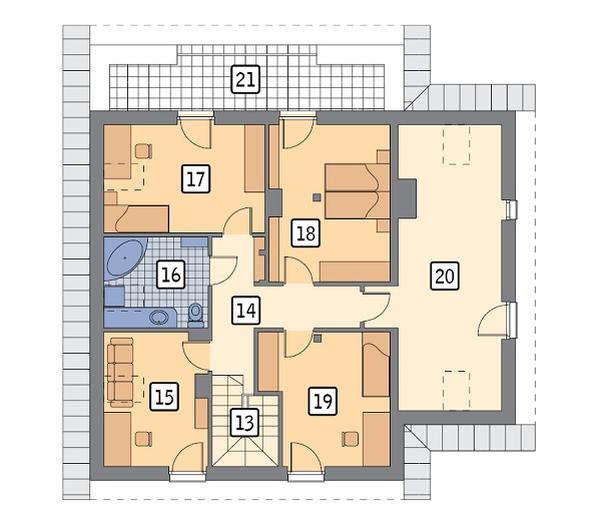 Optymalny (z wentylacją mechaniczną i rekuperacją)