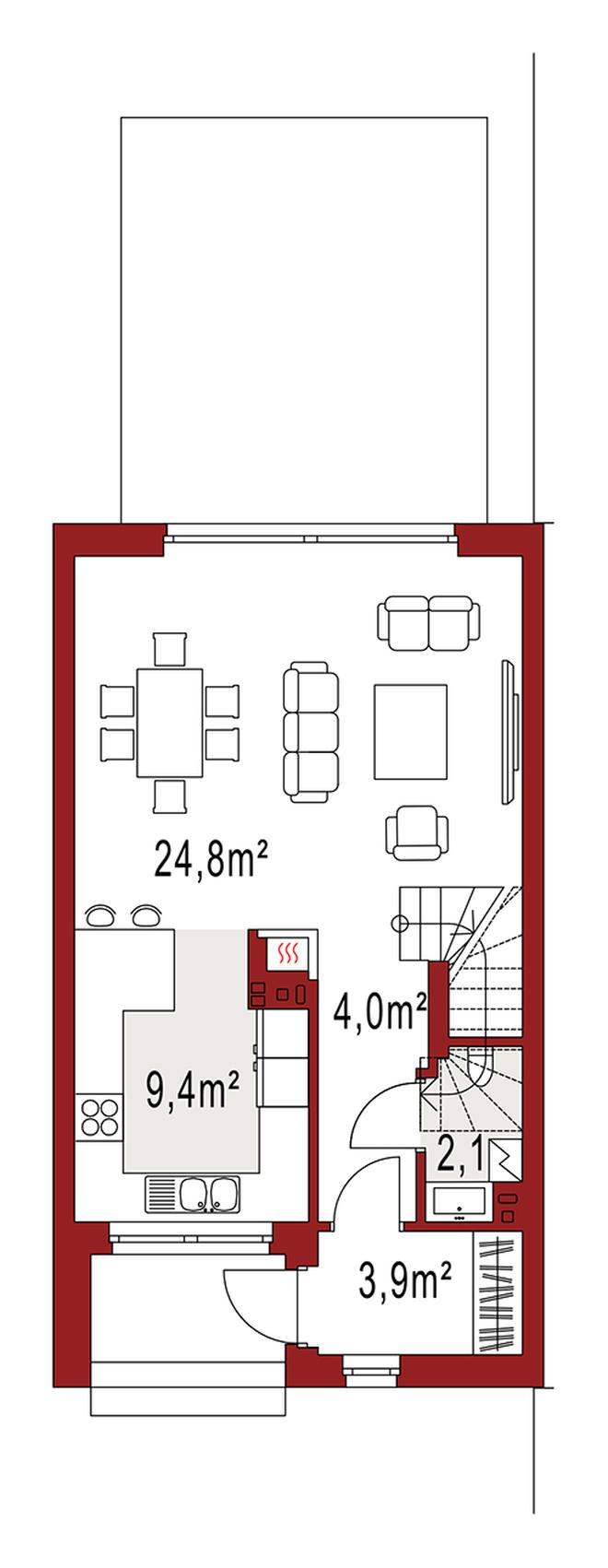 Elena A segment środkowy