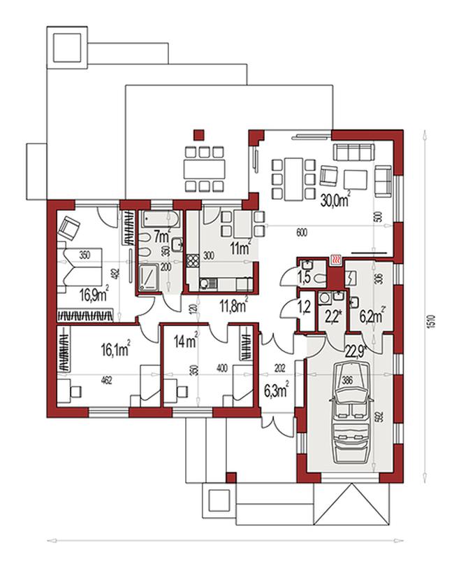 Evita A strop monolityczny