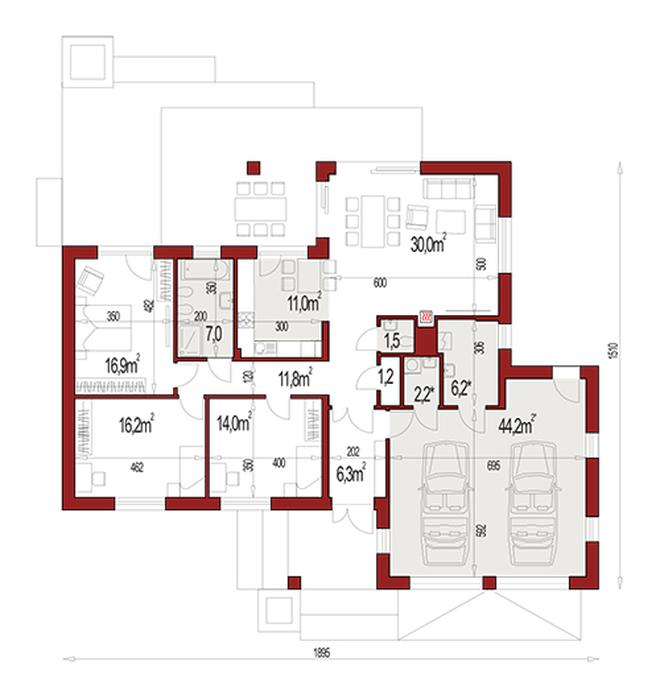 Evita Optima A strop monolityczny