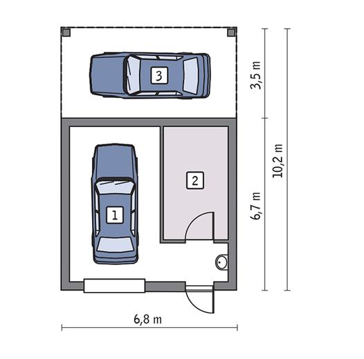 Garaż GC103