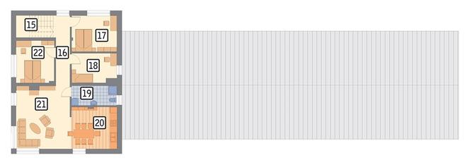 Budynek garażowo-magazynowy z częścią mieszkalną GMC44a