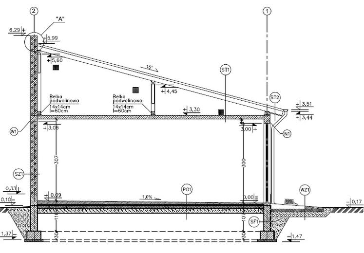 Budynek garażowo-magazynowy GMC46