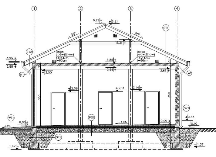 Budynek garażowo-magazynowy GMC47