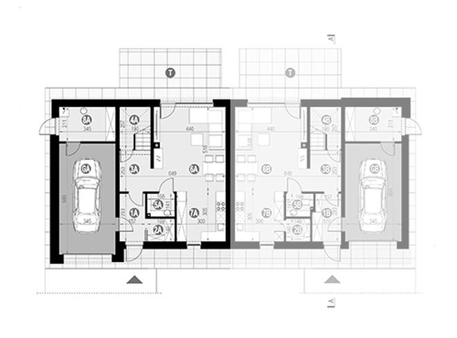 HOMEKONCEPT 93 B (bliźniak, segment A)