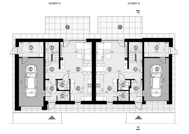 HOMEKONCEPT 93 B wariant YTONG (bliźniak)