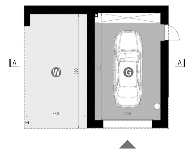 Garaż HomeKONCEPT G06