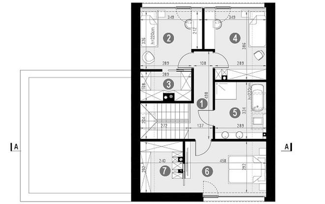 HomeKONCEPT-100 wariant 2  (dwulokalowy)