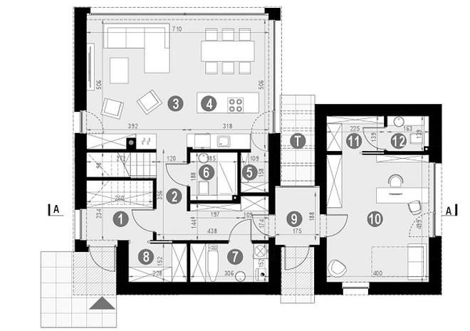 HomeKONCEPT-100 wariant 3 (z usługą)