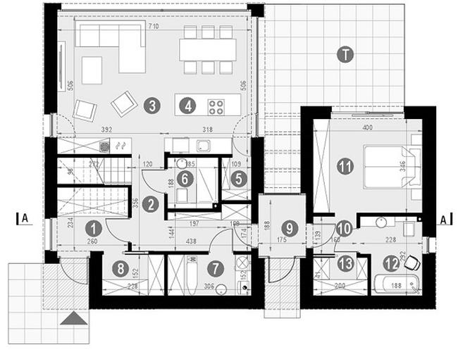 HOMEKONCEPT 100 wariant 5