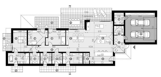 HOMEKONCEPT 90 wariant 1