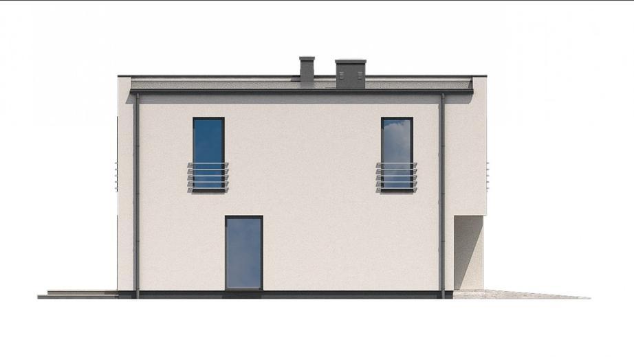 Projekt domu Ka154 (dwulokalowy / bliźniak)