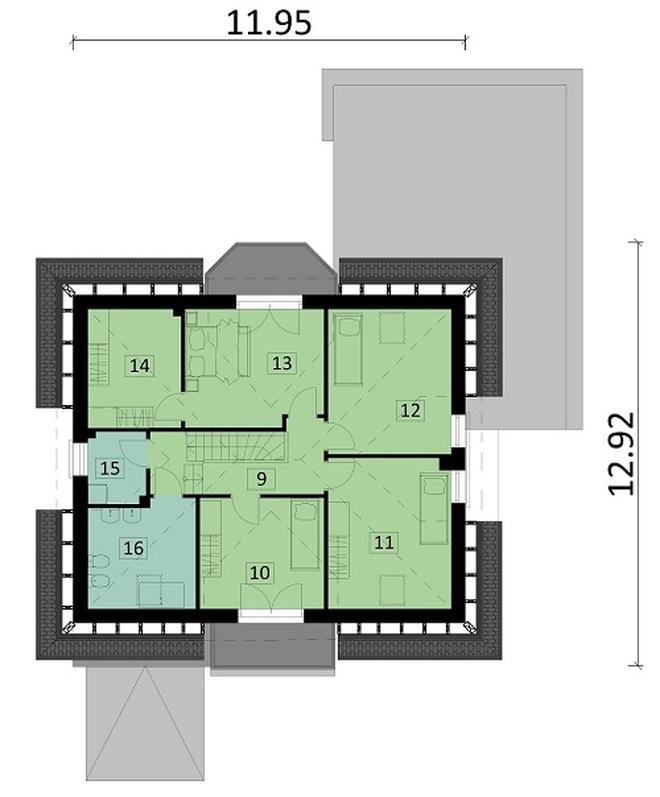 Projekt domu Ka203 T