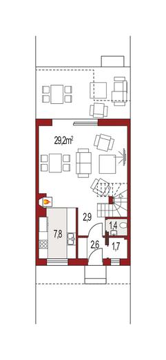 Katrina Gold segment środkowy