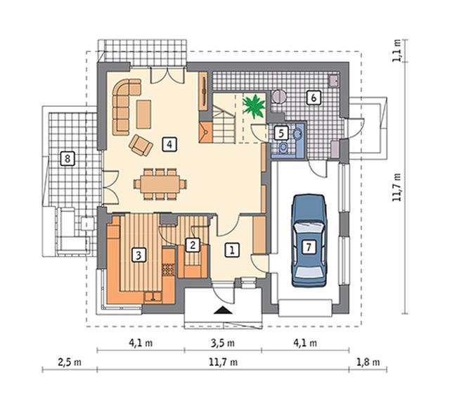 Pełen wdzięku - wariant II