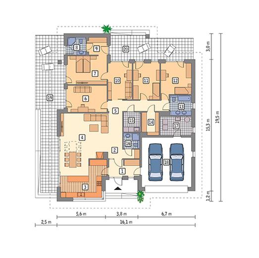 Morska bryza - wariant II (aranżacja 1)