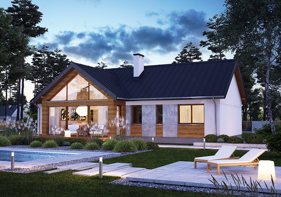 Projekt domu Murator Efektowny