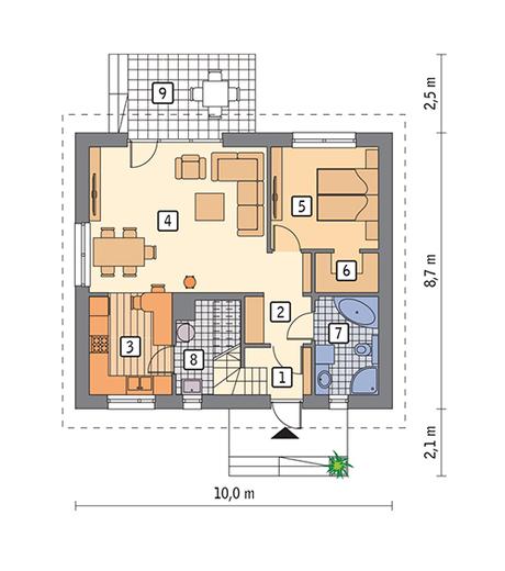 Solidny - wariant II