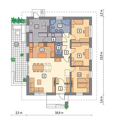 Dopasowany - wariant I