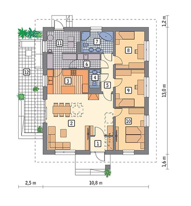 Dopasowany - wariant I