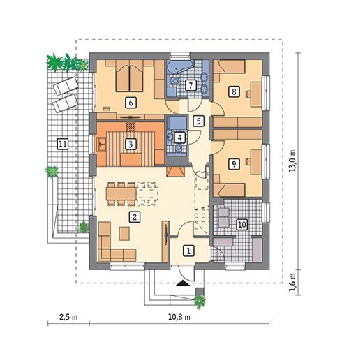 Dopasowany - wariant III