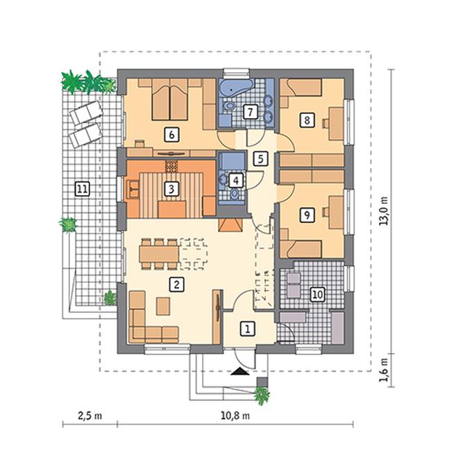 Dopasowany - wariant III