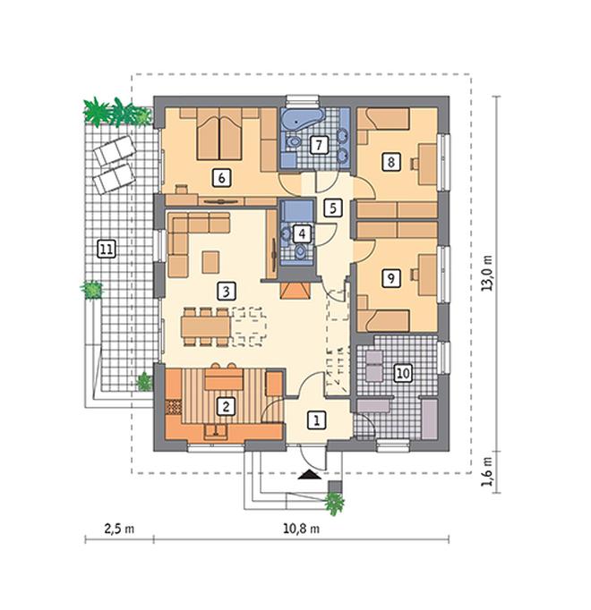 Dopasowany - wariant II