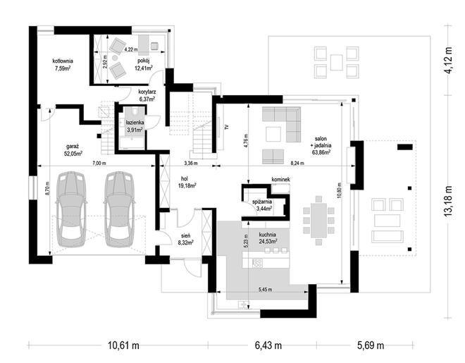 Spokojny zakątek wariant C