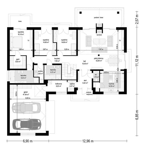 Willa Parkowa 4 wariant B