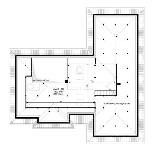 Willa Parterowa wariant B