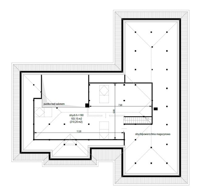 Willa Parterowa wariant B