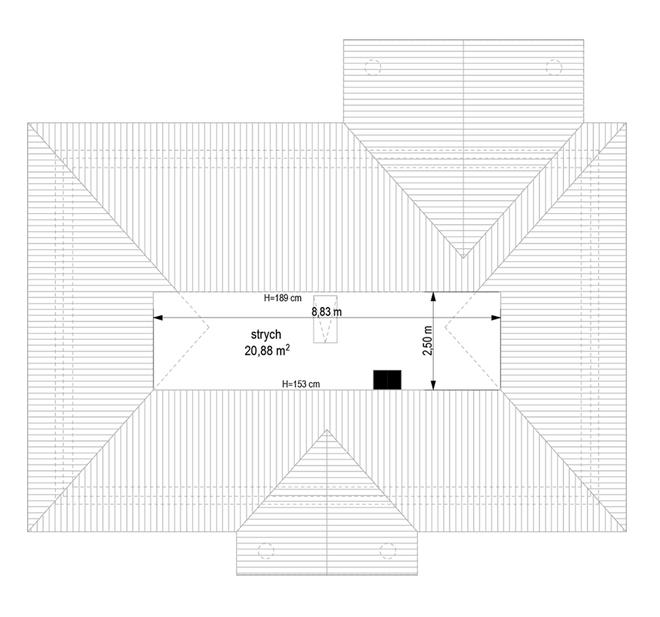 Dom na Dębowej wariant B