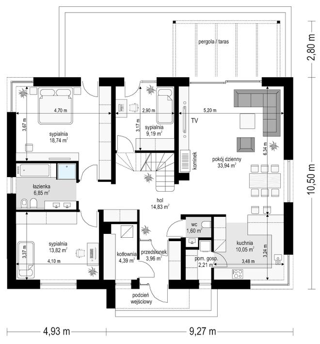 Dom na Praktycznej 3 B