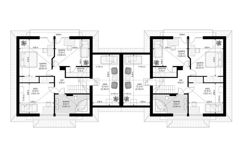 Dom na medal - bliźniak