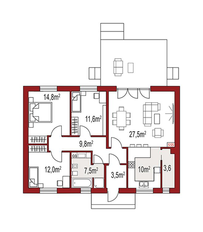 Nina A Plus strop monolityczny