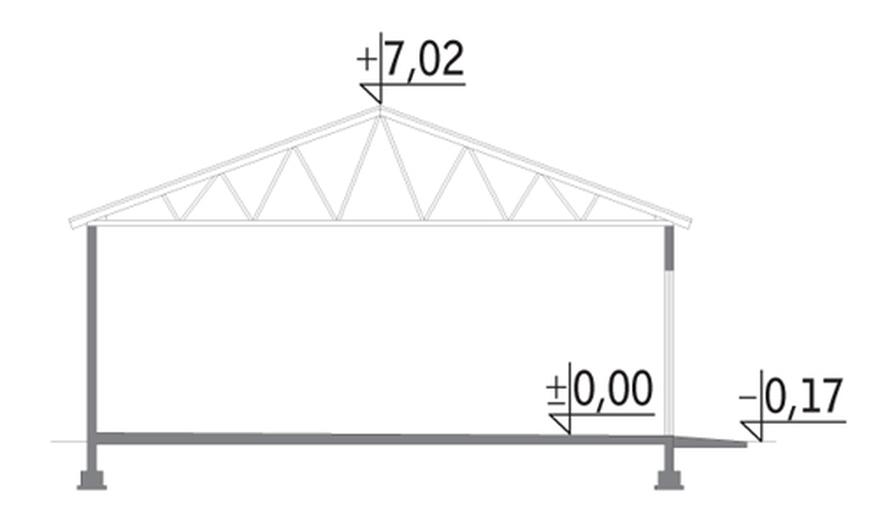 Wiata magazynowa PMC01a