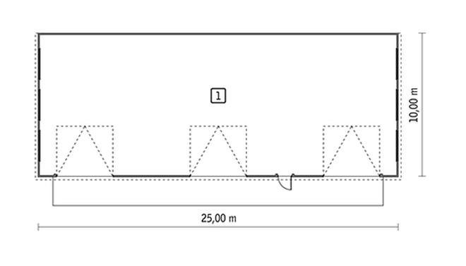 Magazyn (w konstrukcji stalowej) PMC19St