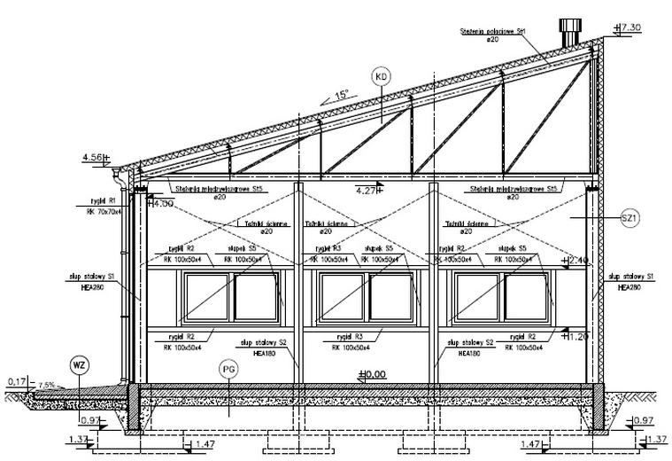 Magazyn (w konstrukcji stalowej) PMC19St
