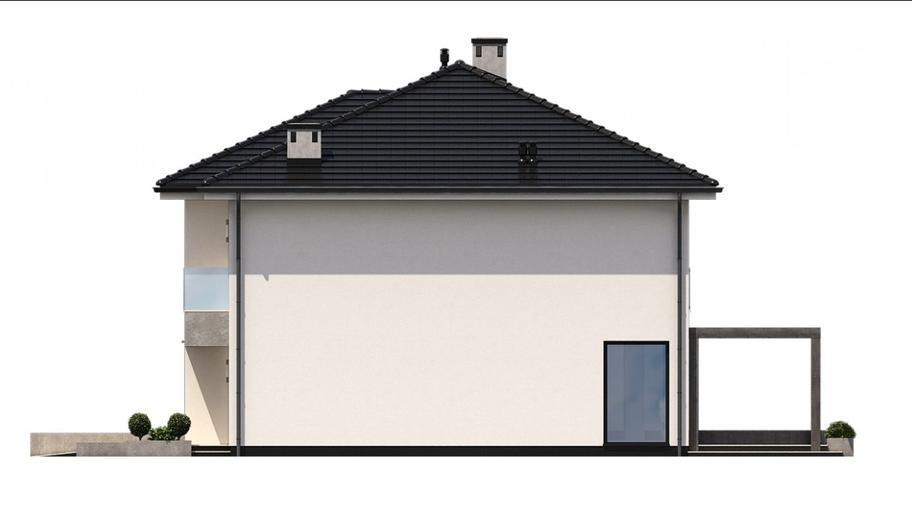 Projekt domu Ka123 (dwulokalowy / bliźniak)
