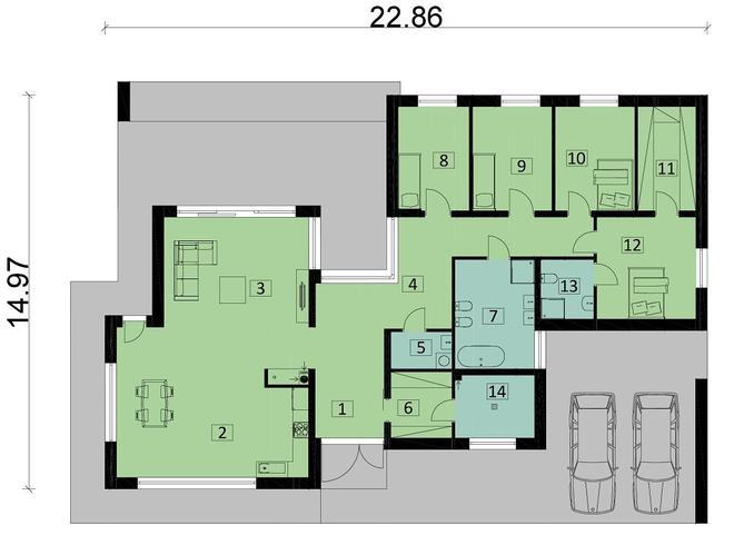 Projekt domu Ka112 M