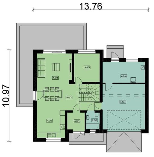 Projekt domu Ka109 T