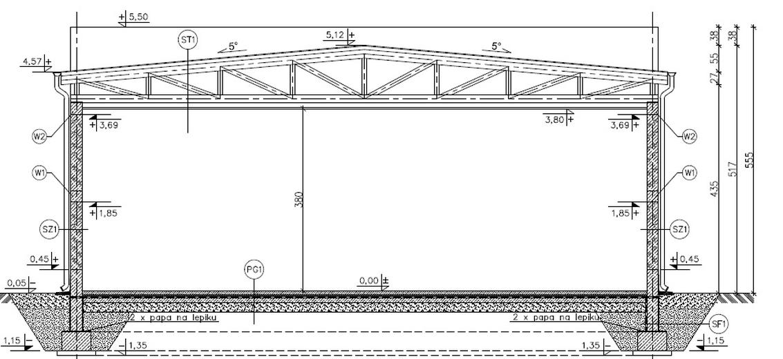 Budynek magazynowy GMC62