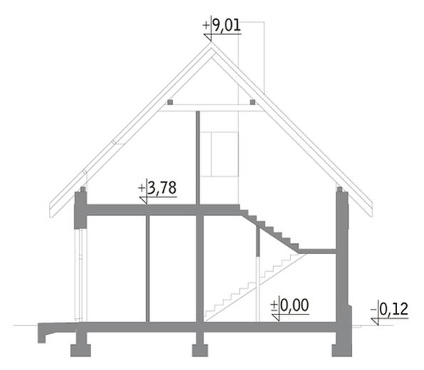 Budynek usługowy z częścią mieszkalną U16