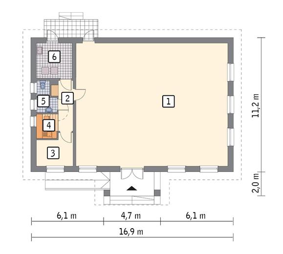 Budynek usługowy U29